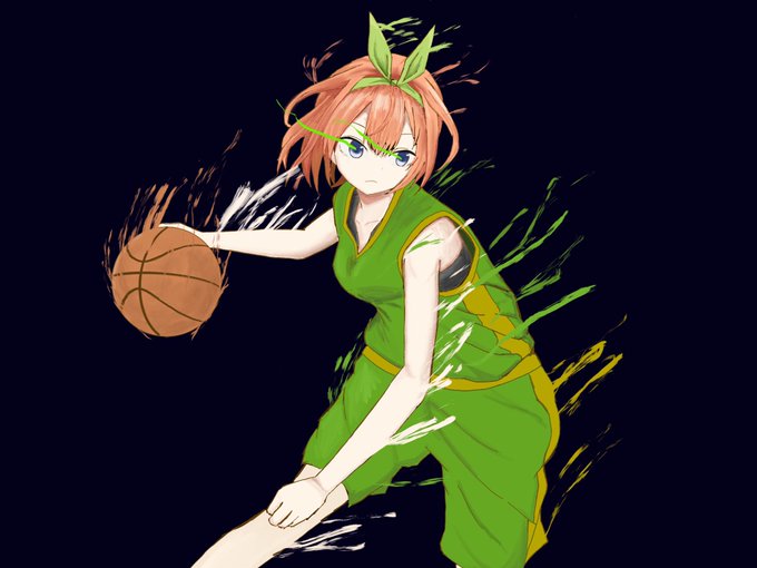 黒熊@☆☆☆さんがTwitterに投稿した中野四葉(五等分の花嫁)のイラスト。