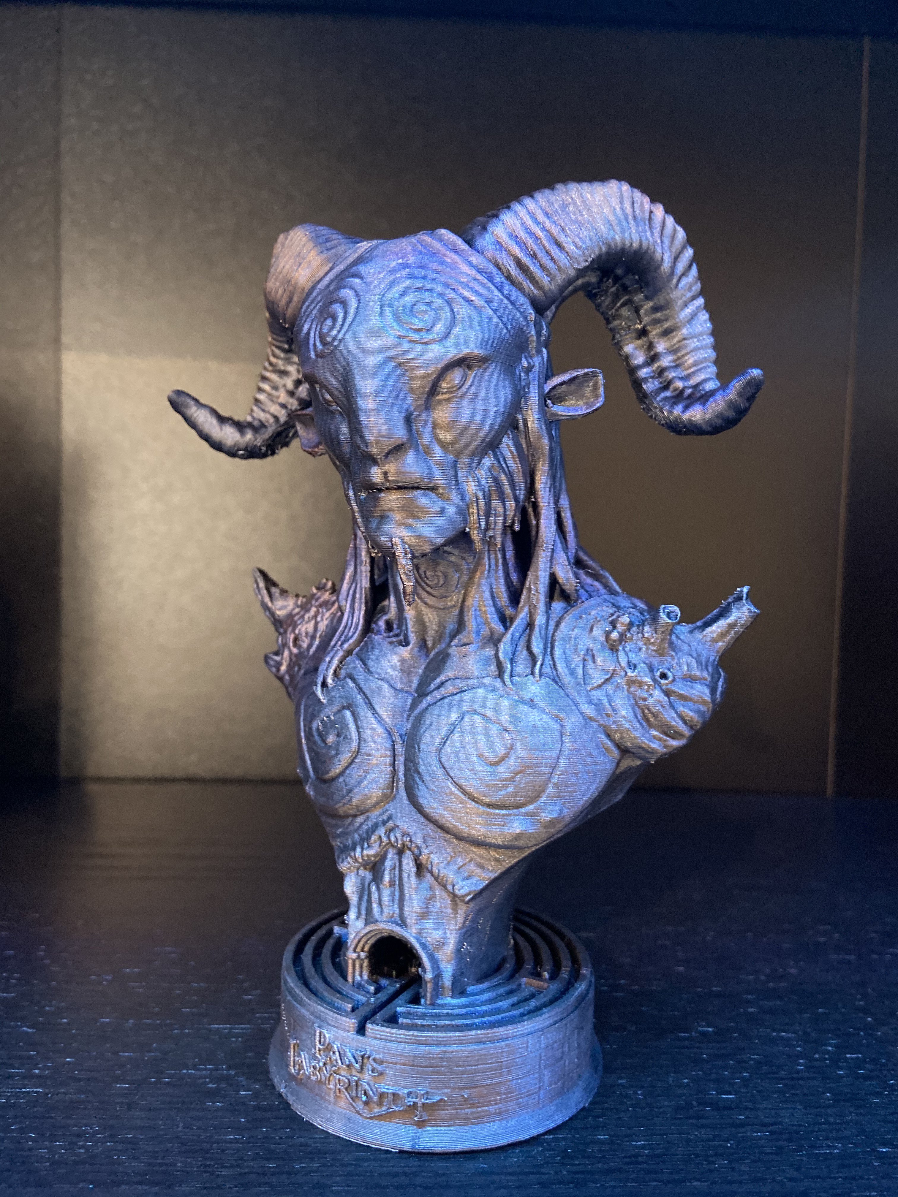 sæt ind Skadelig Nøjagtighed Fotis Mint on Twitter: "The Faun from Pan's Labyrinth is now available in  my Patreon page! 3D printed with @ZMorph3d VX and Voxelizer slicer tree  supports. #3Dprinting @RealGDT https://t.co/WcTeY8a5L0" / X