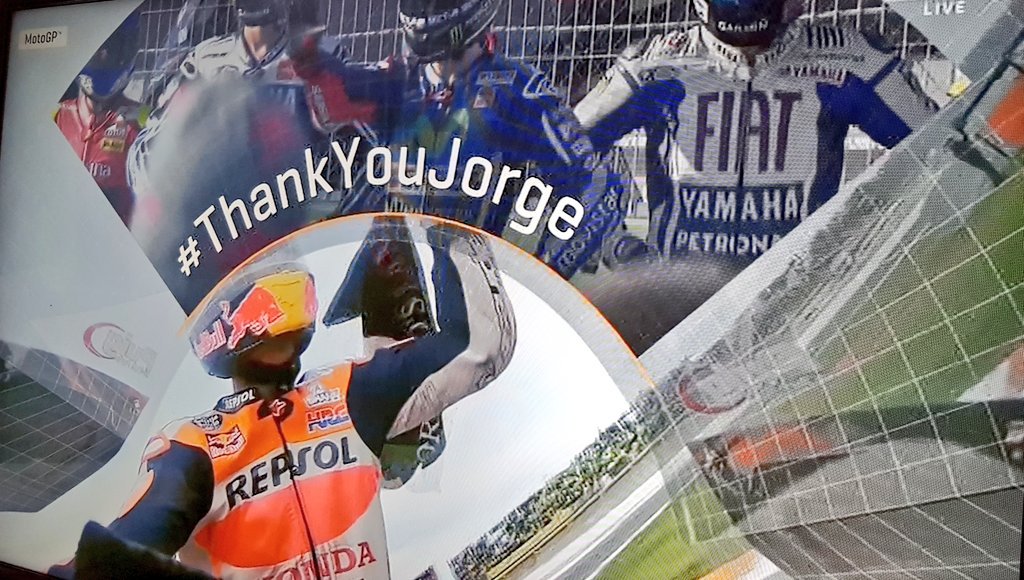 #ThankYouJorge #lastbutnotleast #motogpVALENCIA #motogp #JorgeLorenzo