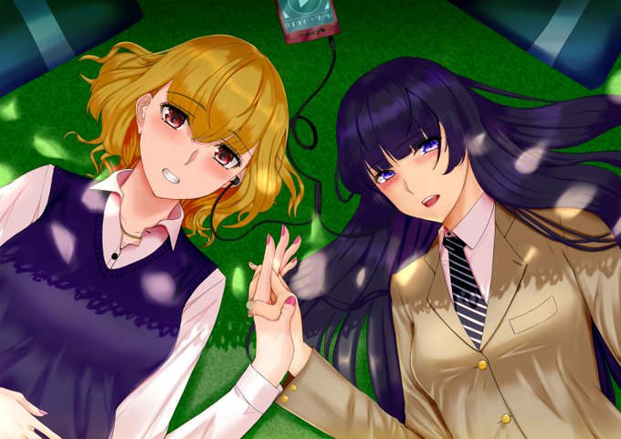 完成しました
唐突な百合
#百合 
#オリジナル 