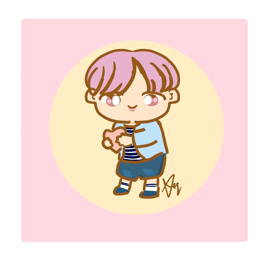 Spring Day Jimin is here to spread some love 💕 Pink haired Jiminie is always such a soft boi 💞 

#방탄소년단 #BTS #btsfanart #SpringDay1000Days #ParkJimin #JIMIN