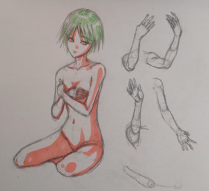 ポーズ集のtwitterイラスト検索結果