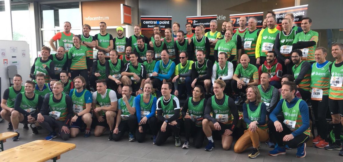 80 BAM-collega's hebben vanmiddag deelgenomen aan de 15 kilometer lange Zevenheuvelenloop in Nijmegen. 👏🏼💪🏼

#BAM #BAMloopthard #zevenheuvelenloop #heuvels #onebam #hardlopen #sportief #prestatie #goedgedaan #Nijmegen