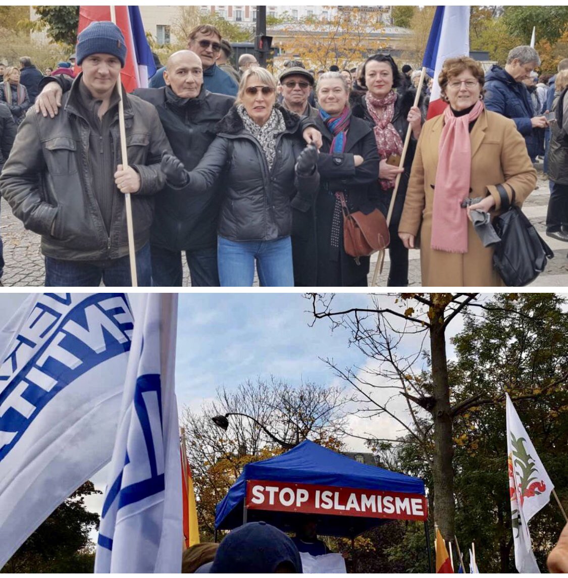 Œuvrant inlassablement au rassemblement des patriotes, le #SIEL répond toujours présent lorsqu’il s’agit de défendre la France en luttant contre l’islamisme.
#GénérationIdentitaire