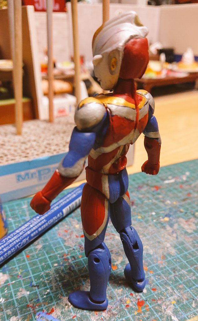 超動ガイア改造『ウルトラマンコスモスエクリプスモード』暫定完成