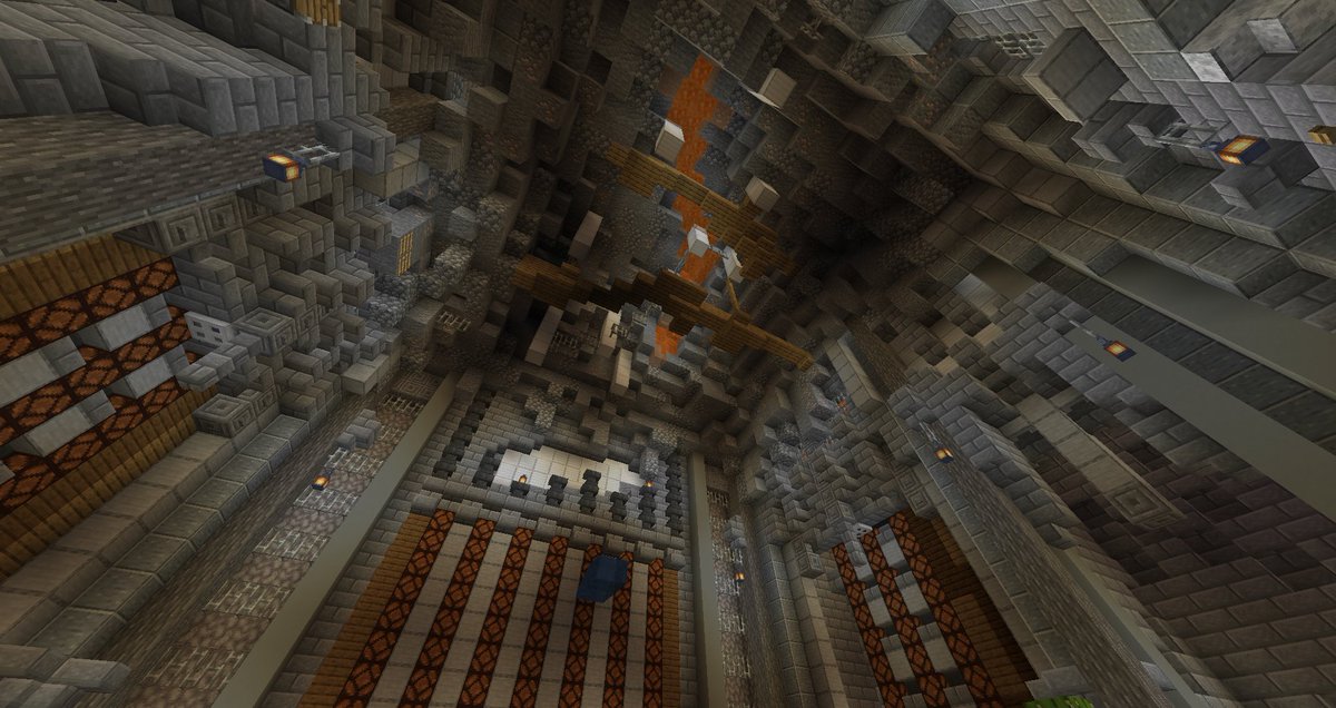 WitherTech's tweet image. ¡Nuestro almacén de hierro va tomando forma! 🤗