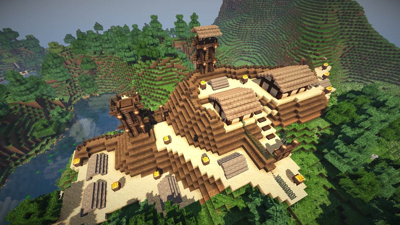 同田貫 マイクラで日本の しかも土の城を作ったのは世界で二人だけだと思っています 土の城はいいぞ 縄張り考えるの楽しいし地形を利用するだけだし建築とかぶっちゃけいらないし Minecraftお城建築対決 Minecraft T Co R5pzs0bxzi Twitter