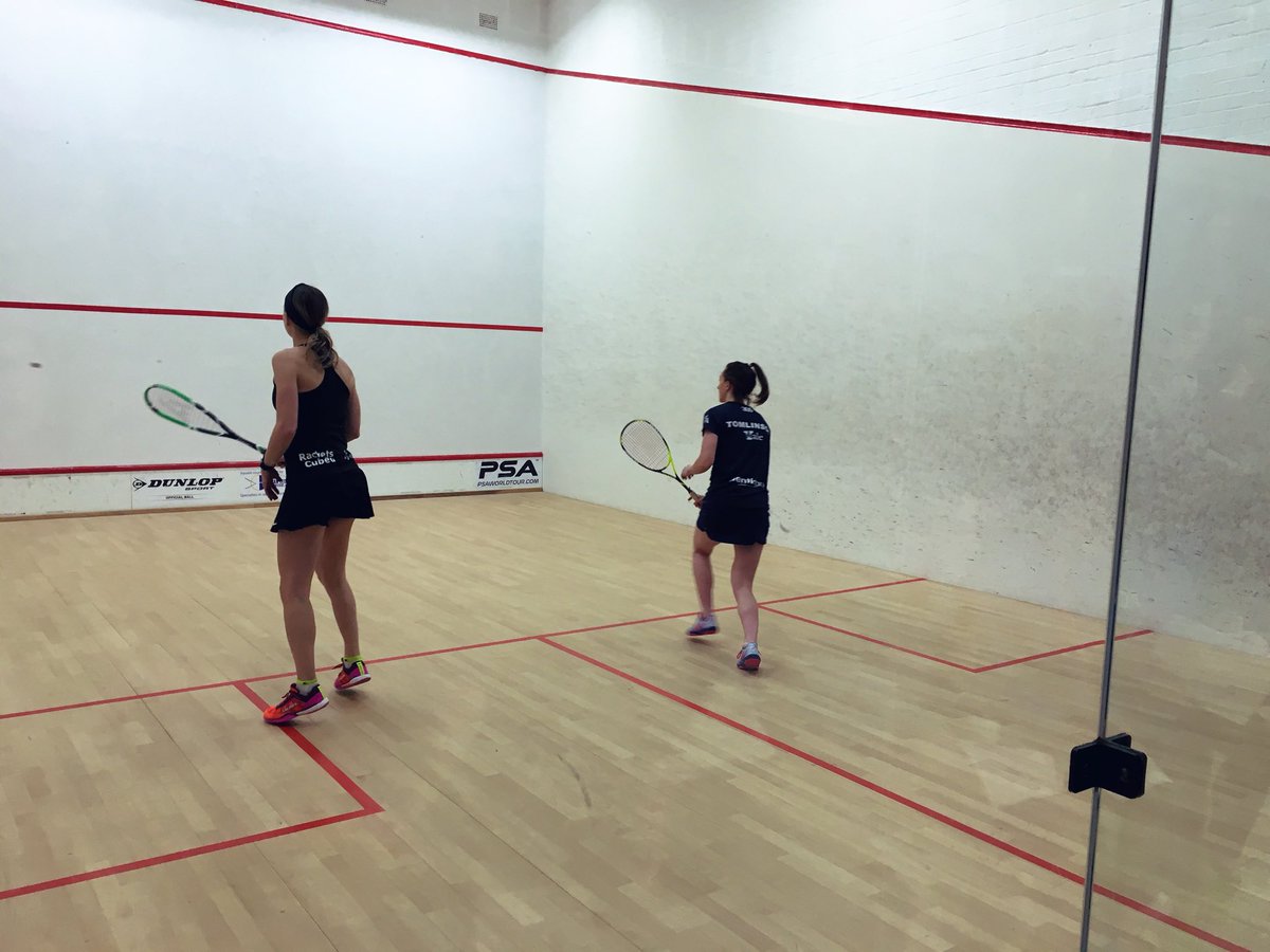 The Women’s Final between <a href="/Aliwat1/">Alison Waters</a> &amp; <a href="/M1ll1eT/">Millie Tomlinson</a> is now underway! #WimbledonCup 

<a href="/DunlopSquash/">Dunlop Squash</a> <a href="/RussellCooke/">Russell-Cooke</a> <a href="/sportroehampton/">Sport and Active Communities</a> <a href="/SquashSite/">Squash Site</a> @SquashMadDotCom <a href="/SquashInfo/">Squash Info</a>