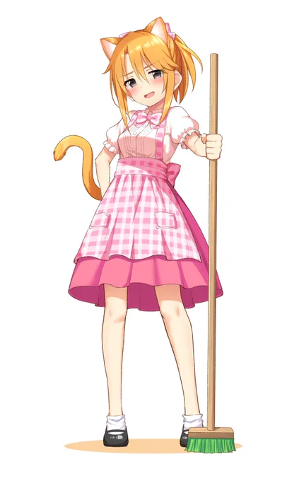 ケモ耳ウエイトレスな晴描きましたん? 