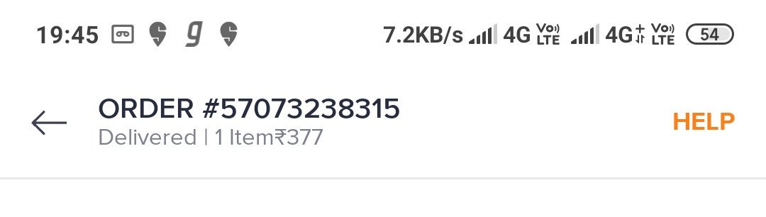 GurgaonOnline's tweet photo. @SwiggyCares https://t.co/xBN8jjPl4O
