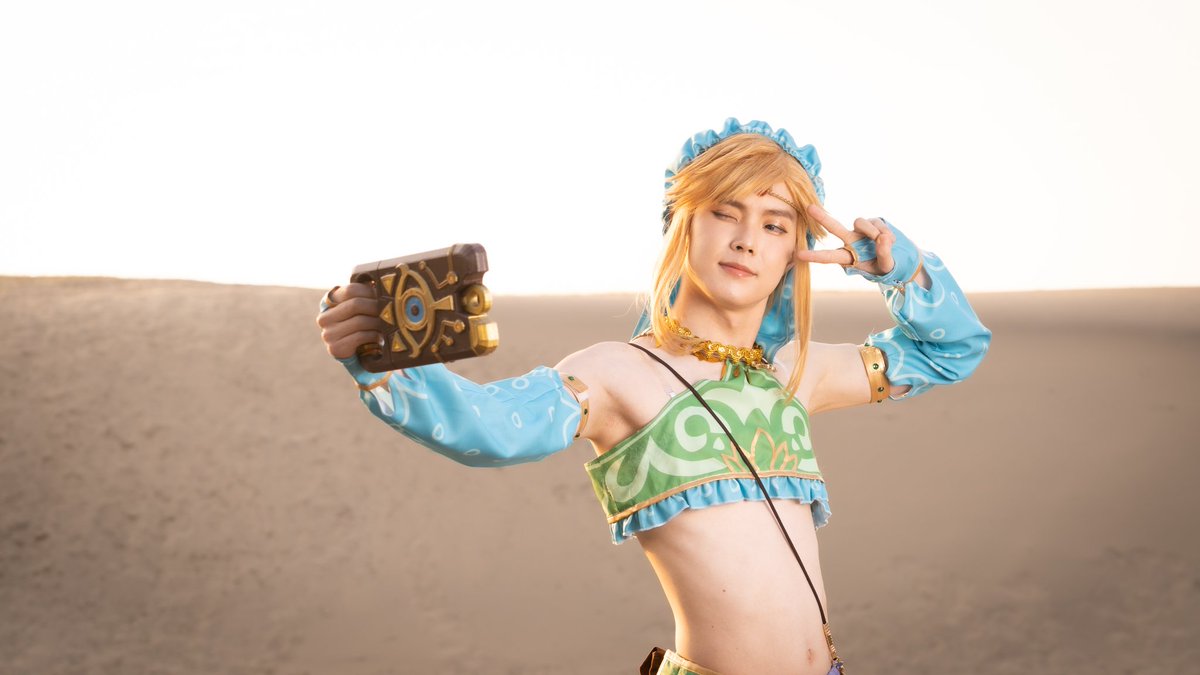 Gerudo Set Link Cosplay.pb&makeup. @raming_cos Supporter. 