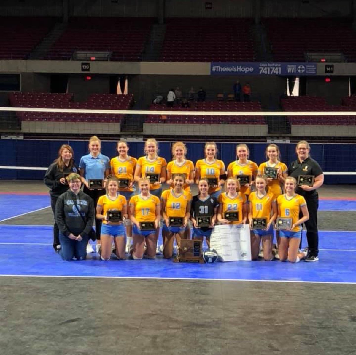 CoachSmith2001's tweet photo. 2019 Oak Glen High School State Champions!  38-0 record - OVAC Champions &amp; the great student/athletes that represent our school with class &amp; character. https://t.co/eYp4Hozvzj