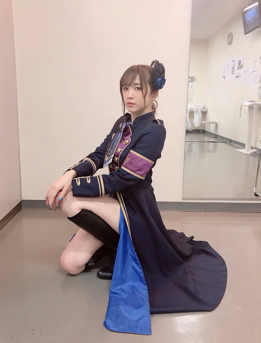 諏訪彩花 どーん ちなみに 今回初お披露目となった新衣装ー かっこいいよね とてもお気に入りでした またこの衣装で踊りたいな ワンマンも楽しみ リステ ステラマリス