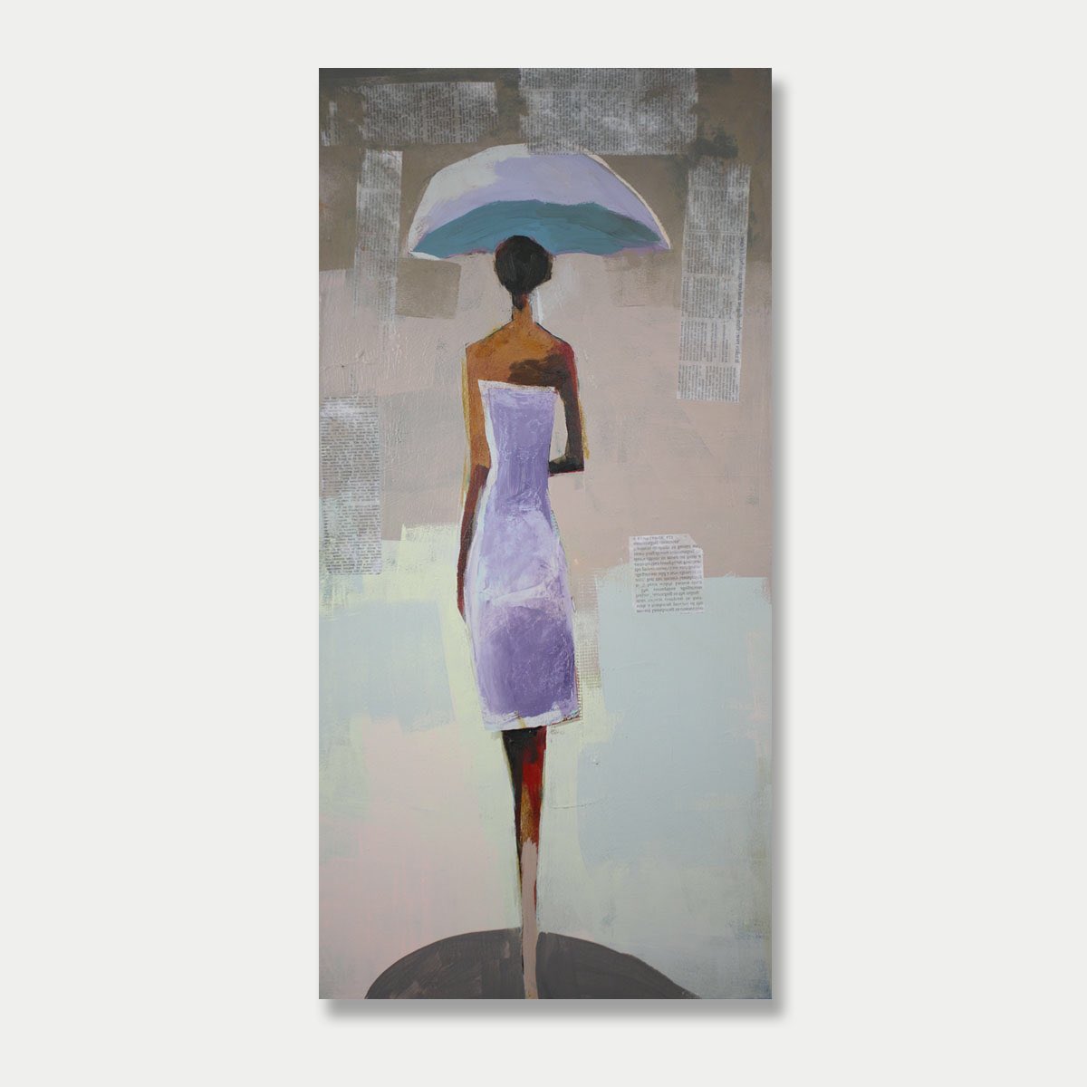 ColbertPeter's tweet image. Assembling many brand-new figurative paintings for this Thursdays’ start of the One of a Kind Winter Show, booth #K304, like this one, Misty Walk, 36 x 18”... going to be fun! #oneofakindshowtoronto #petercolbert #figurativepainting #contemporaryart #artforsale