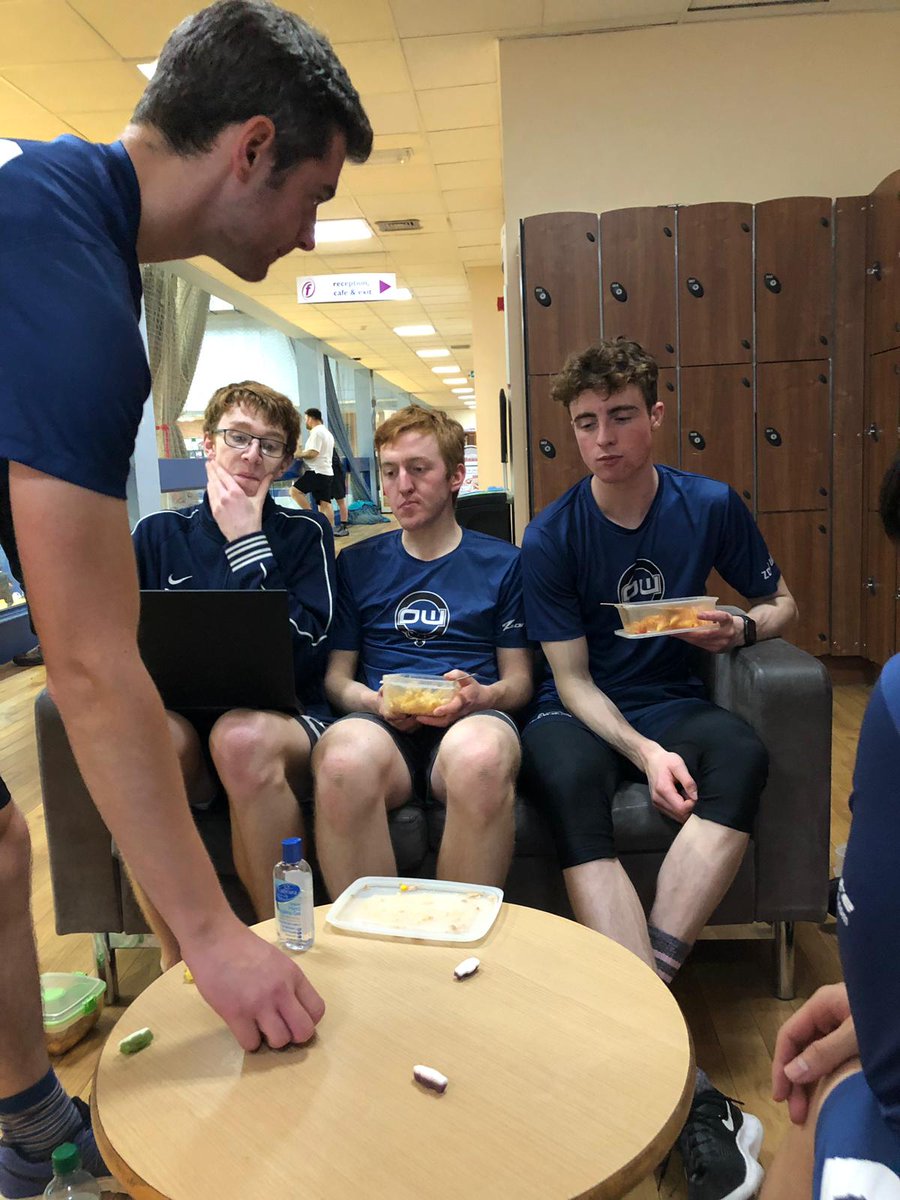 Captain Ben setting out the team tactics #learning #gummypeople