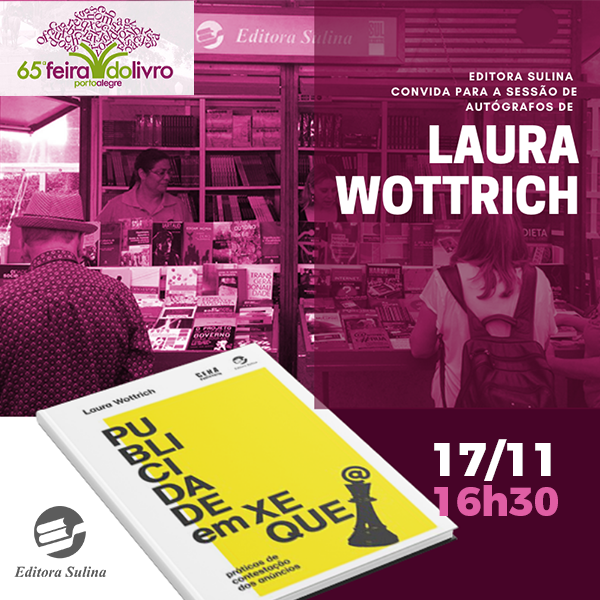 Editora Sulina  Livro Publicidade em Xeque - Laura Wottrich