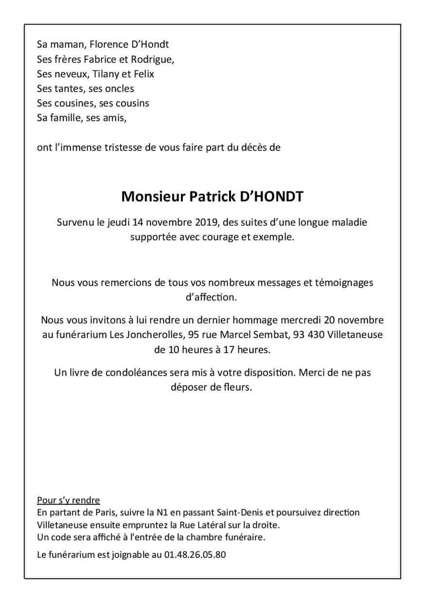 princessanies's tweet photo. Pour ceux qui veulent rendre un dernier hommage à Tepa, c est mercredi.
Pour ceux qui souhaitent soutenir sa famille :
https://t.co/CQ5Te5HilL
Merci pour la famille.
#tepa #dabuz https://t.co/2l5VGKz7A4