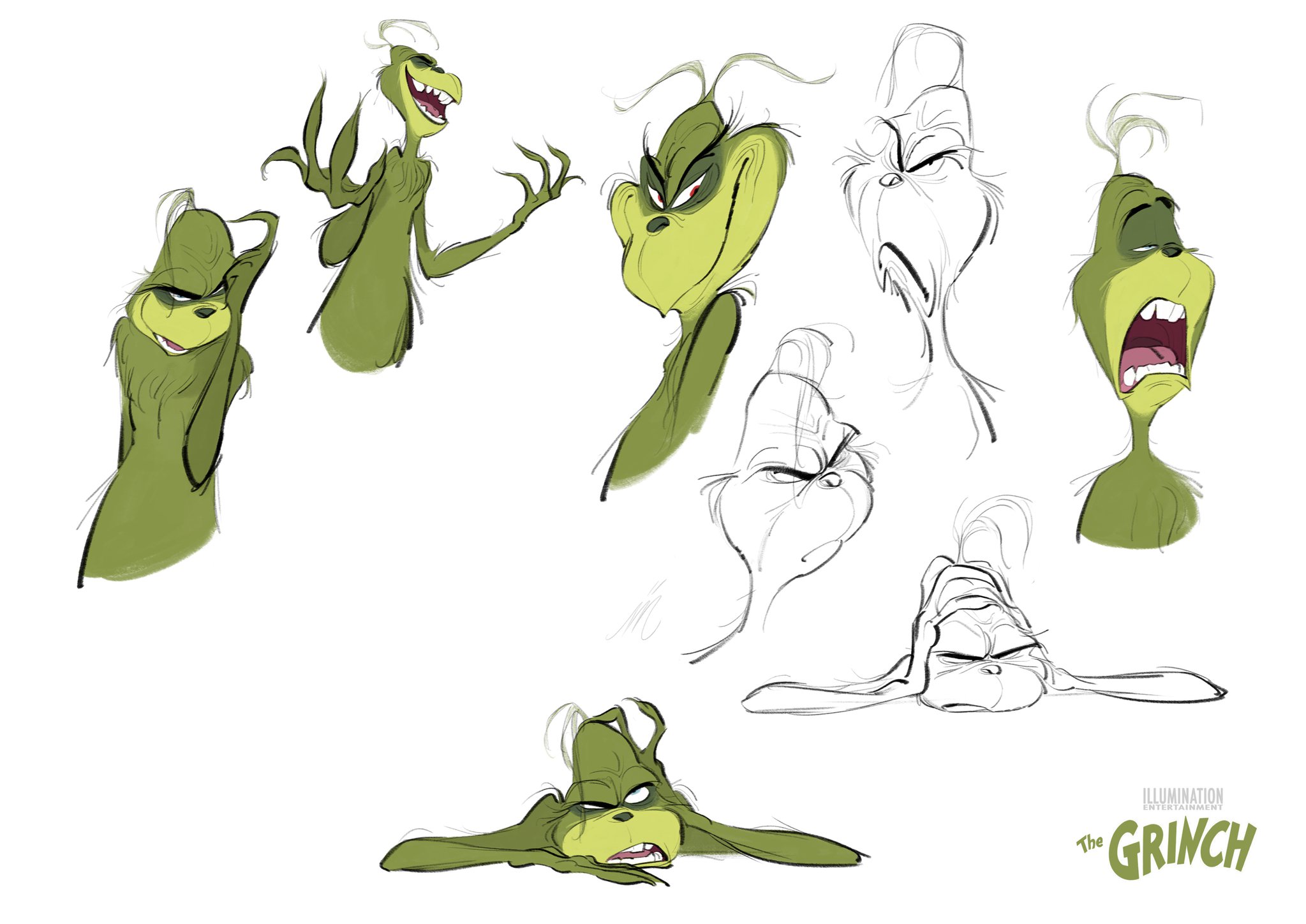 Гринч Concept Art