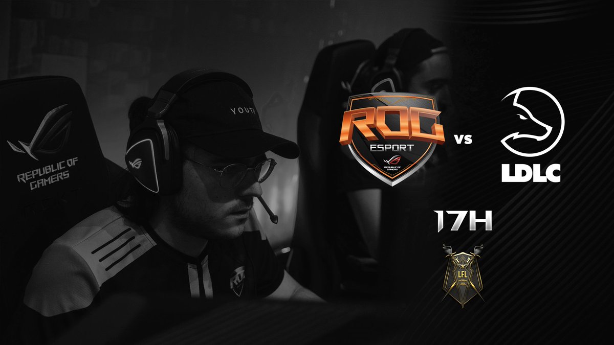 On se retrouve aujourd'hui à 17h sur @OGTVLoL pour affronter @TeamLDLCFR ! 👊http://twitch.tv/ogaminglol #ROGWIN