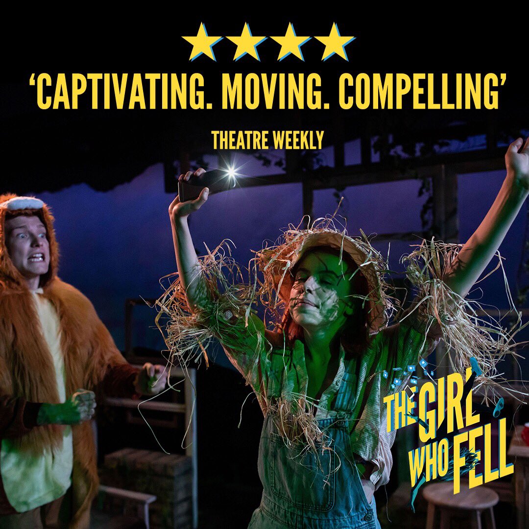 stagetraffic's tweet photo. There is only 1 week left to catch #TheGirlWhoFell at Trafalgar Studios, this is not one to be missed! Book your tickets now for our final week! 

https://t.co/Oy6N7vY2KZ https://t.co/hd0ef8wyZz
