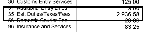 And another tariff bill received Nov 1 that my company had to pay for $2,936.Not to beat a dead horse, but not one cent of these tariffs is paid by China.These tariffs are hurting a lot of businesses, and consumers will be paying more because of them.  #TrumpTariffs