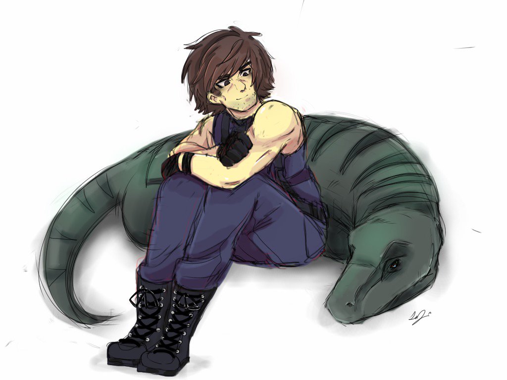 Lego Movie Rex Fanart