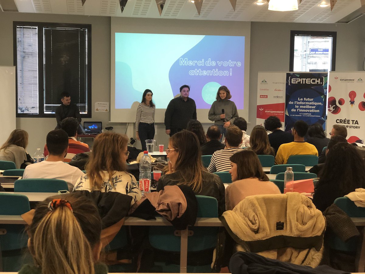 francoismoraud's tweet photo. L’heure des pitchs du startup weekend bordeaux ! 🚀👍 #SWBx #2019 https://t.co/1ZH8qJUAVN