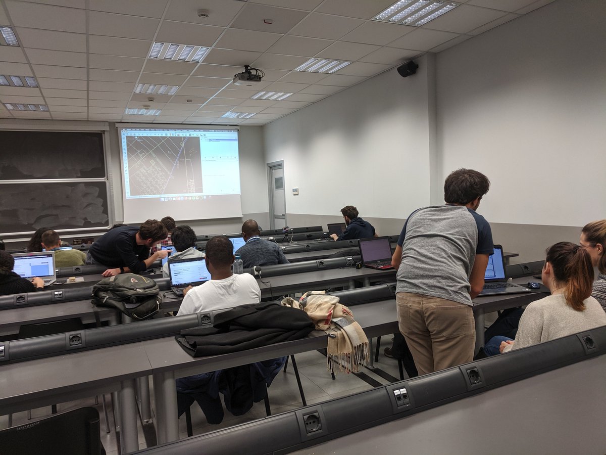 PoliMappers's tweet photo. Thanks to the people who attended #PoliMappers event for #osmgeoweek2019 on Friday, 15th. We had a remote connection with Katharina Lorenz from @DRKvorOrt and then mapped on #TheMissingMaps task 6979 in Central Asia.
#openstreetmap #youthmappers #hotosm @roteskreuz_de https://t.co/MahdiGkJDZ