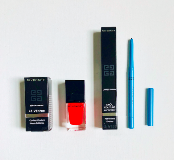 davelackie's tweet photo. I'm giving away Givenchy's joyful nail lacquer in vivid orange and waterproof eyeliner in Azur. Beautiful shades. To enter, follow @davelackie &amp; RT https://t.co/tQd7ikWaXJ
