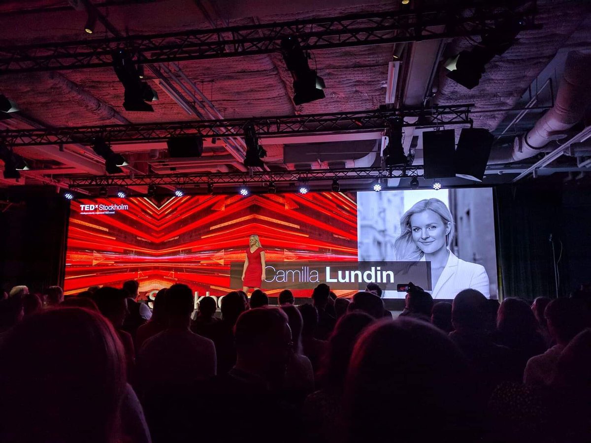 camillaelundin's tweet photo. Spreading the message of how we can get more women to start companies. Thank you @TEDxStockholm for an amazing event! #tedxstockholm #tedxfastforward #equality https://t.co/iADT357anF