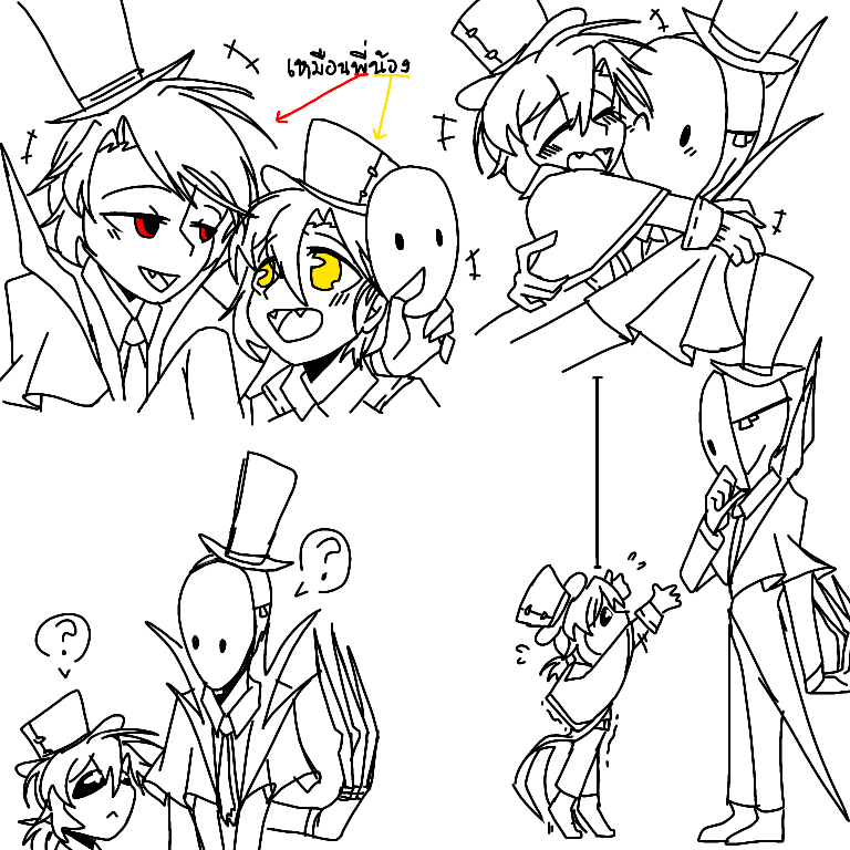 BSinitta's tweet photo. พี่น้องชัดๆ
#ripperartist
#alljack

#IdentityV https://t.co/UMfuwFK2rc