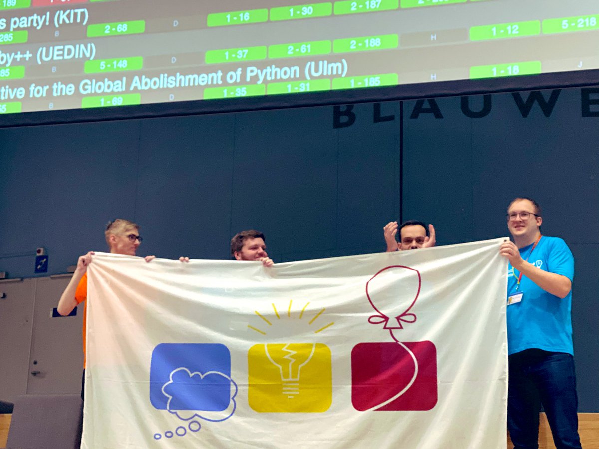 And now the final handover to <a href="/reykjavikuni/">Reykjavik University</a> who will host <a href="/nwerc_/">NWERC</a> 2020 next November