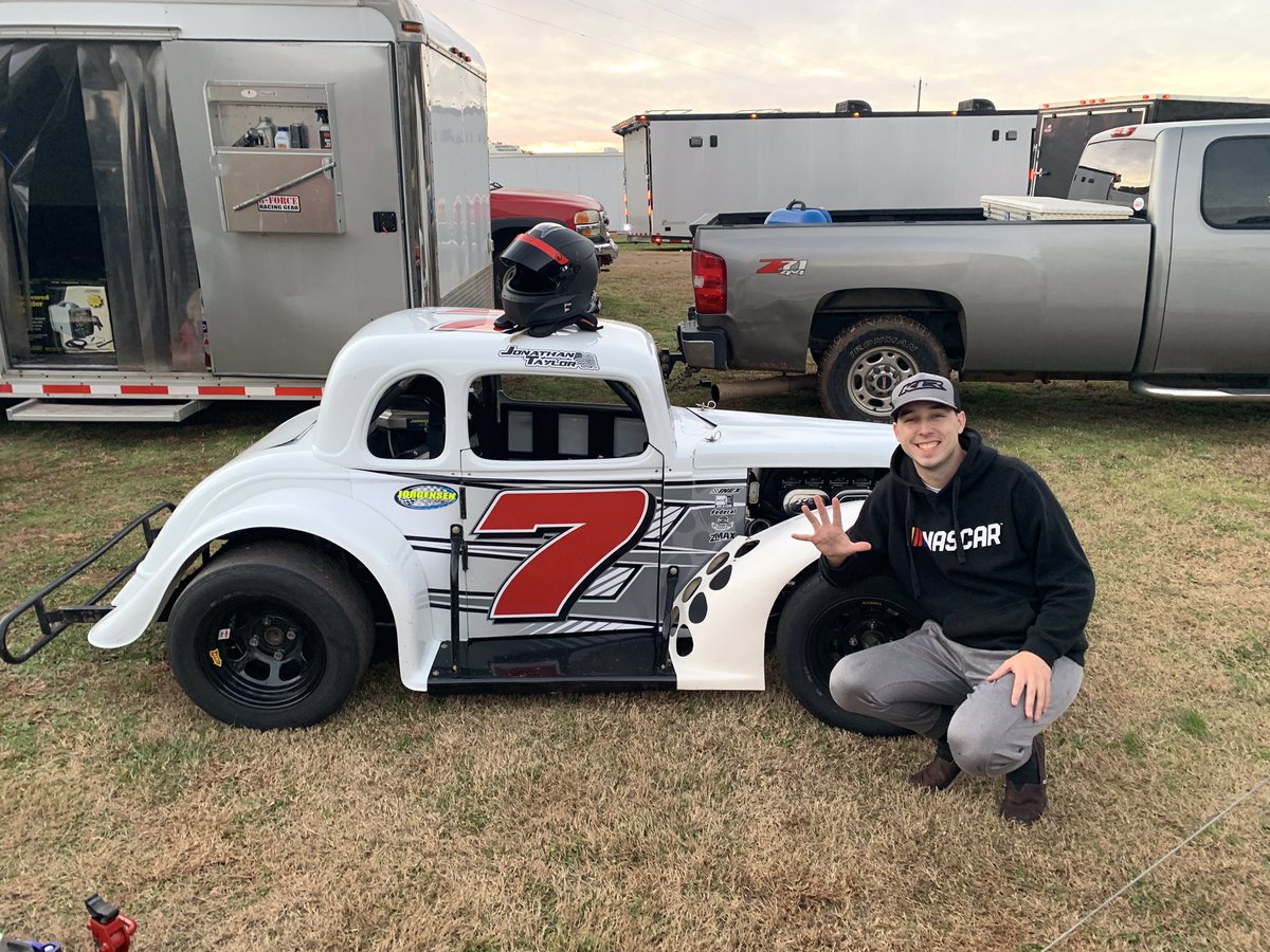P5?! Are you kidding me?!?! We went into a 22 car field and came out with a top 5. It could’ve been better too! What can I say other than thank you to <a href="/jorgensenracing/">Jorgensen Racing</a> and my teammates <a href="/JensenJorgensen/">Jensen Jorgensen</a> <a href="/taylorrj3/">Taylor Jorgensen</a> @maxbrady57 @kennybrady54 for everything they do. More to come 🤙🏻