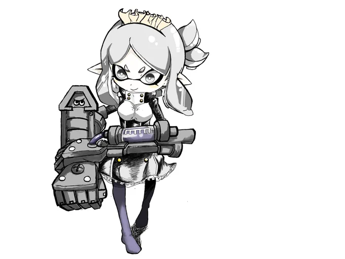 インクリングメイドガントレットとかパイルバンカー大好き 