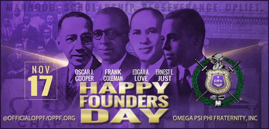 coachpagan2's tweet photo. Happy 108 Founder’s Day to The Men of The Omega Psi Phi Inc. Purple & Gold Are the Colors we Wear with the Que Dawg Look in Our Eyes!!! Que Psi Phi Till The Day I Die!! #OmegaPsiPhi #RooToTheQues #Manhood #Scholarship #Perseverance #Uplift #FriendshipisEssentialtothesoul https://t.co/1o3veXeOzv