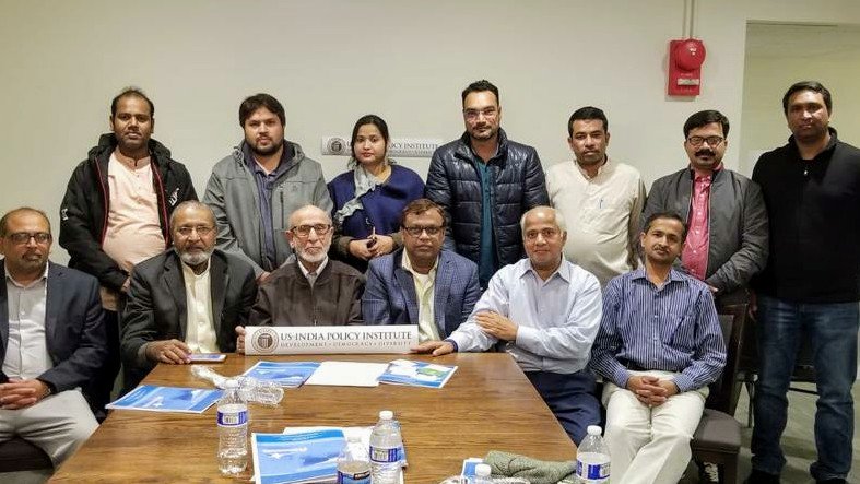SQMasood's tweet photo. Met several eminent personalities like Senior Advocate #Yusuf Muchhala, Prof. #Abusaleh Shareef and many more who are actively engaged in to strengthen Democracy, Pluralism and Justice through their research and advocacy efforts. we thank to @UsipiO for hosting meeting.
#IVLP https://t.co/376TSYR68k
