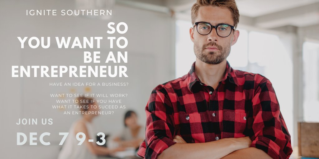 IGNITEAtlantic's tweet photo. Do you have a great idea for a business?  Not sure if it will work?   Join us Dec 7 from 9 to 3 with @CEED_NS for this interactive session.  For more information or to register visit https://t.co/fF3extmlCF 

 #entrepreneurshipgoals #startuplife #getignited #igniteyourstartup https://t.co/Nsfb9El0mt