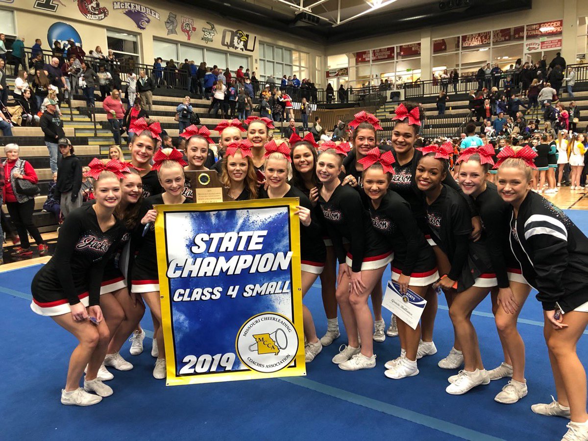 Congrats to JHS Cheerleaders for being Back to Back State Champions!!! #Jr2Proud