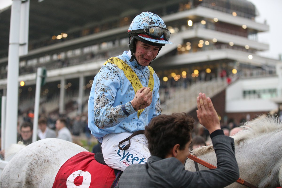 CheltenhamRaces's tweet photo. Your @AriatEurope Top Jockey at #TheNovemberMeeting

🏆 @charliedeutsch2 🏆 https://t.co/657ZcDWC6L