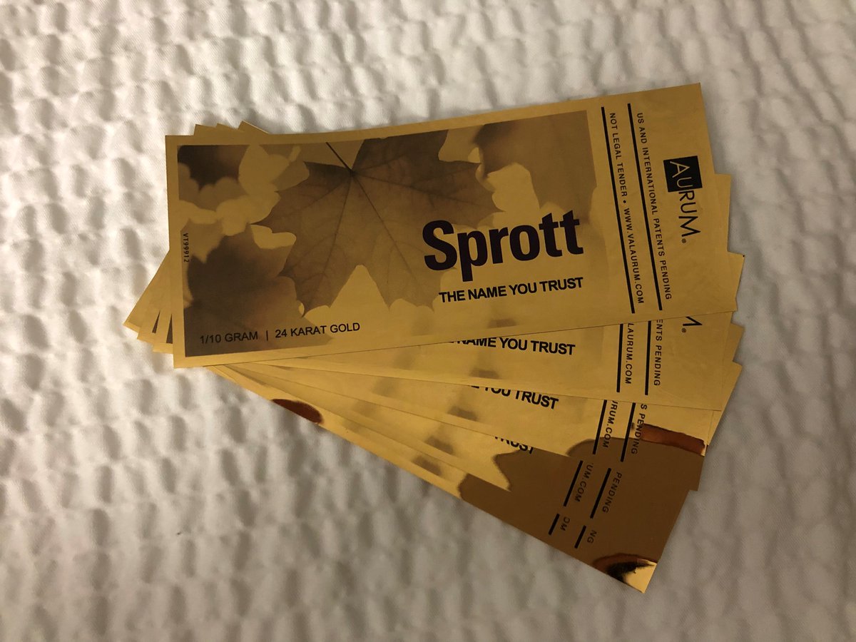 CCMEConvention's tweet photo. Tomorrow is the 2nd annual Central Canada Mineral Exploration Convention #CCMEC!
1 in every 10 Delegate Bags contains a special Sprott gold leaf made from 1/10 gram-24 karat gold. Good luck to all the pre-registered attendees and we look forward to seeing everyone!
#Convention https://t.co/7JhPVOtI6h