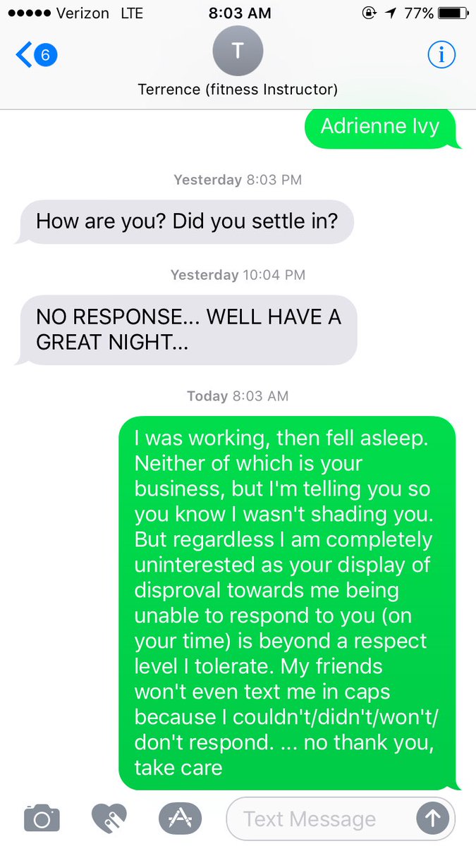 rule #1: you don’t own my time