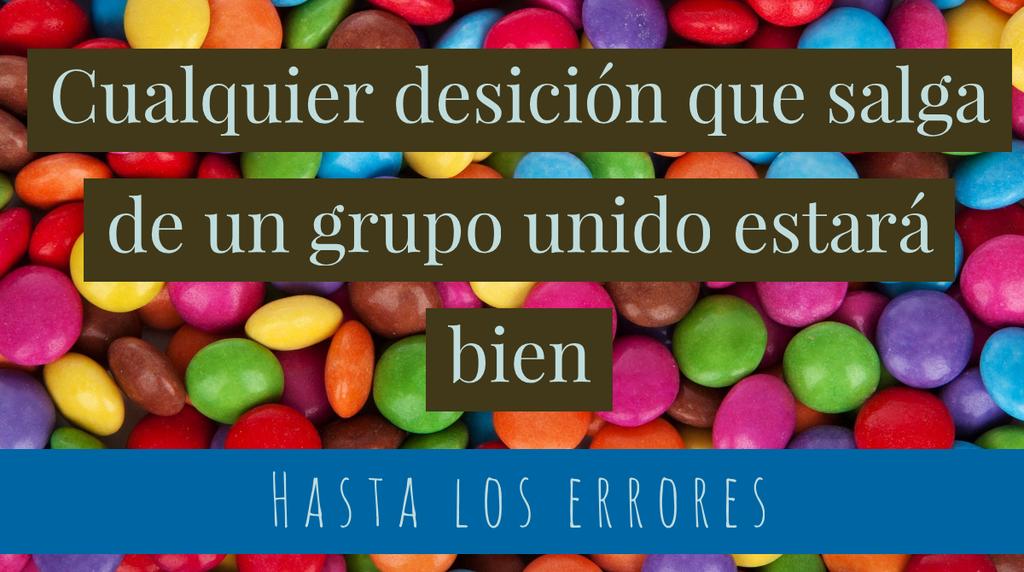 Michele48051595's tweet image. Cualquier #desición que salga de un #grupo unido estará bien. Hasta los #errores.
#menosdiferenciasymasconexion