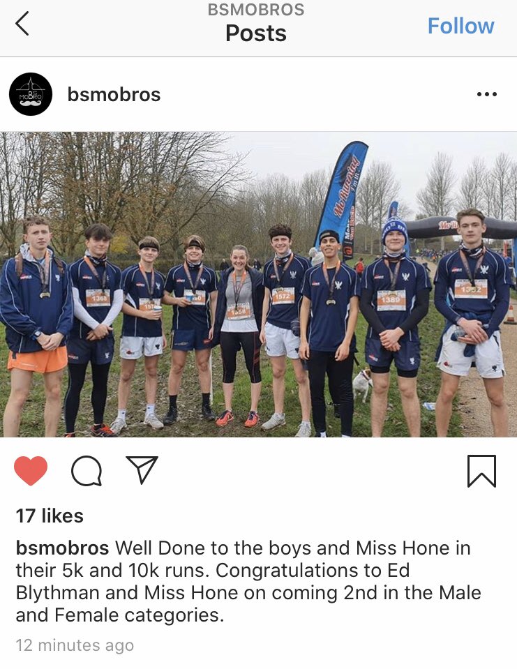 BPSYear3's tweet image. Great support shown for a worthy cause  #movember #morunners #mobros @BedfordSchool