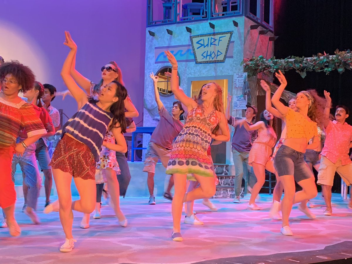 Last chance to see Mamma Mia today at 2:30!