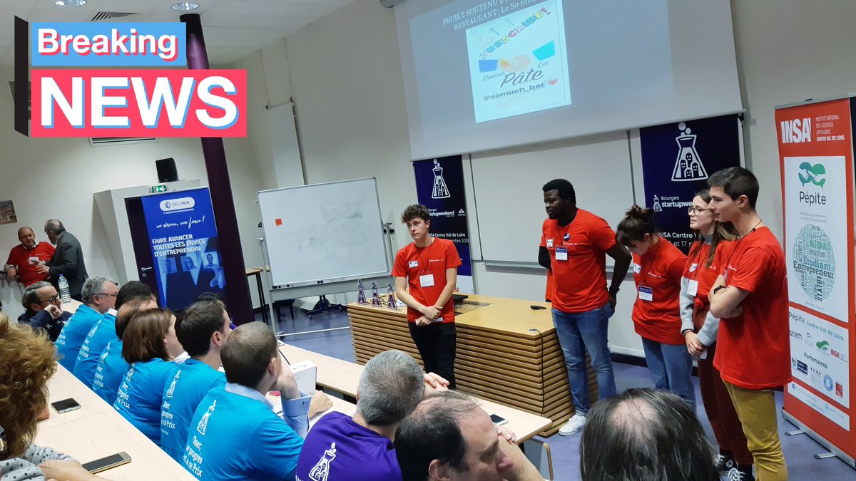 jolivier_insa's tweet photo. 2ème pitch au #swbourges à #insacvl #bourges : @DLapate
#vivelesnouilles https://t.co/xTtnJjz83e