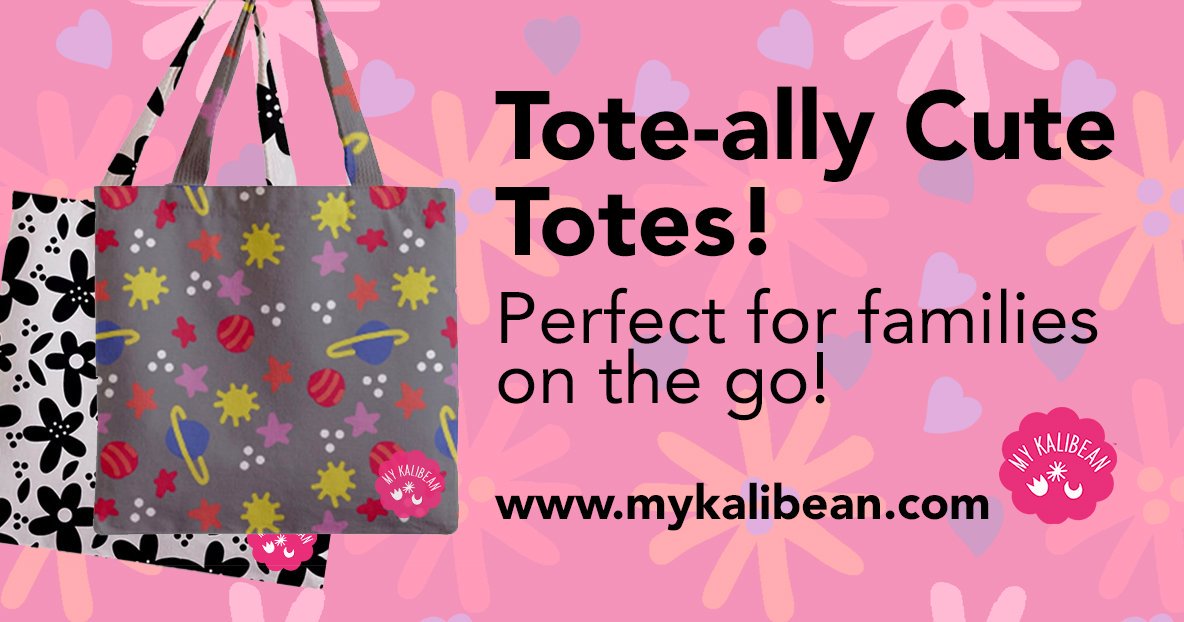 MyKaliBean's tweet photo. Happy weekend everyone! Check out these tote-tally cute totes - only at https://t.co/rvzX0w7QRe! https://t.co/C0WBhNlntB