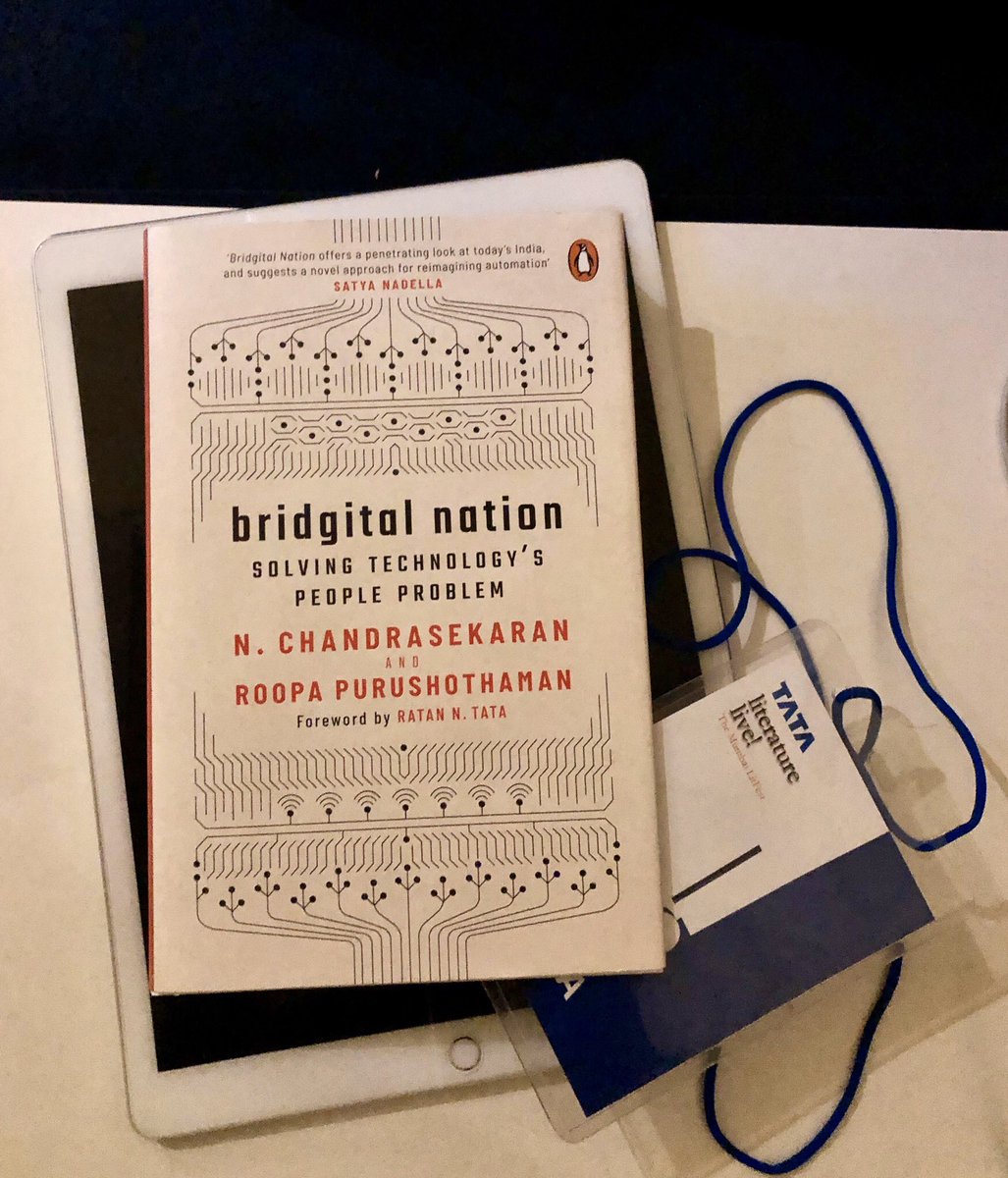 My friend Roopa Purushothaman  along with N. Chandrasekaran have just recently launched their book. Such a proud moment for her. I encourage all my friends to get a copy.

 #BridgitalNation