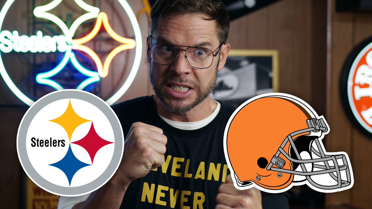 Pittsburgh_Dad's tweet image. NEW episode! Dad reacts to Steelers vs Browns (and Myles Garrett fight). youtu.be/u85gTorbwoA