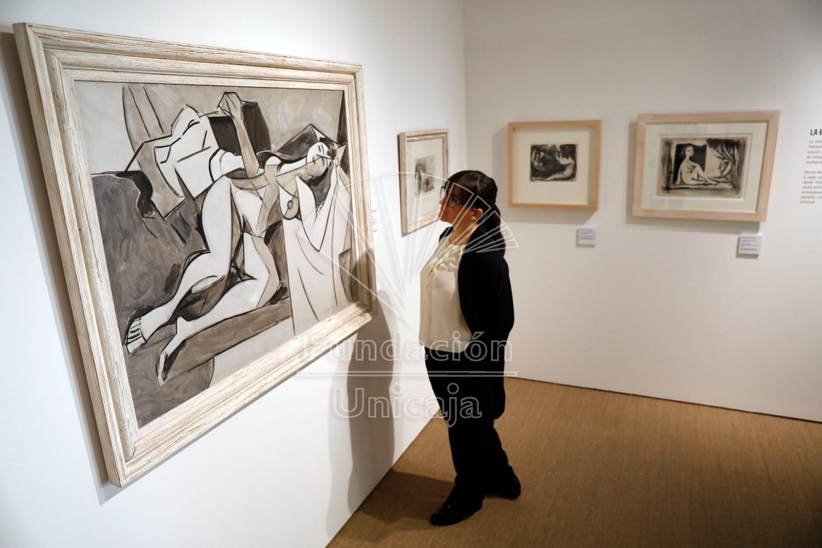 maneldemanuel's tweet photo. ⏳Hasta 26 Enero
➖▪️
Exposición
🖼️‘Pablo #Picasso y Joaquín #Peinado. Encuentro en las vanguardias’
🕹️en Centro @FundUnicaja #Sevilla
➖▪️

🔸 81 obras de arte expuestas
 
⏱️De L-V 9-14h y 16-20; S y D 9-14h

#Sevillahoy #TDSActualidad #culturaSev #tdsCultura
↘️📸 @FundUnicaja https://t.co/vAbu2GXjoP