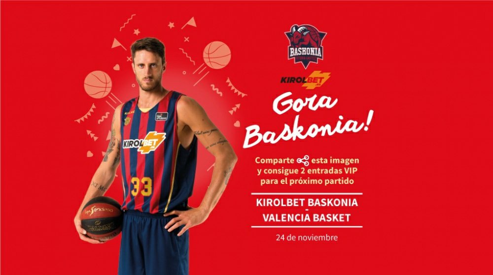 BookingCodigo's tweet image. ¿Eres un verdadero anfitrión del Baskonia? Si es así demuéstranoslo y llévate una entrada doble VIP para el próximo partido que el KIROLBET Baskonia juega en casa, contra el Valencia Basket bit.ly/BaskoniaSorteo…

 #ElBoulevardCC bit.ly/boulevard-cc